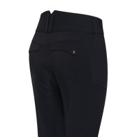 Pantaloni da equitazione Imperial Riding Bliss invernali FullGrip donna Nero