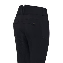 Pantaloni da equitazione Imperial Riding Bliss invernali FullGrip donna Nero