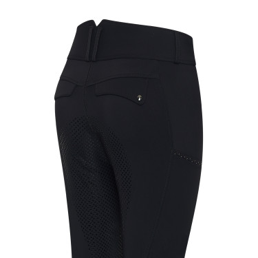 Pantaloni da equitazione Imperial Riding Bliss invernali FullGrip donna Nero