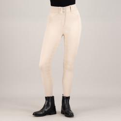 Pantaloni da equitazione Imperial Riding Fairytale FullGrip donna Grigio / sabbia