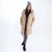 Parka HV Polo Fanny donna Champagne Beige Parka HV Polo Fanny donna Champagne Beige