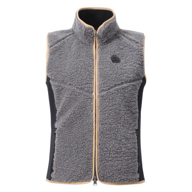 Gilet in pile senza maniche da donna HV Polo Georgina Nuvola Bianco