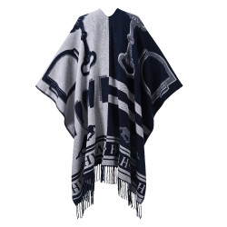 Poncho HV Polo Shelly Marina Blu marino