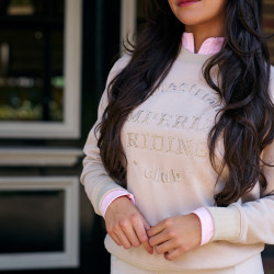 Maglia Imperial Riding Joyce donna Grigio / sabbia