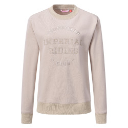 Maglia Imperial Riding Joyce donna Grigio / sabbia