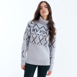 Maglione HV Polo Dorian donna Naturale Marrone Maglione HV Polo Dorian donna Naturale Marrone