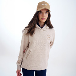 Felpa con cappuccio HV Polo Bridget donna Erica naturale Beige Felpa con cappuccio HV Polo Bridget donna Erica naturale Beige