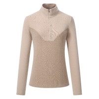 Top HV Polo Pauletta donna Avorio Beige Top HV Polo Pauletta donna Avorio Beige