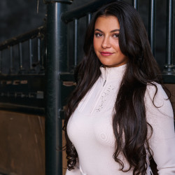 Top Imperial Riding Alinda donna Grigio / sabbia Top Imperial Riding Alinda donna Grigio / sabbia