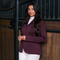 Giacca da concorso Imperial Riding Basic donna Fico Viola Giacca da concorso Imperial Riding Basic donna Fico Viola