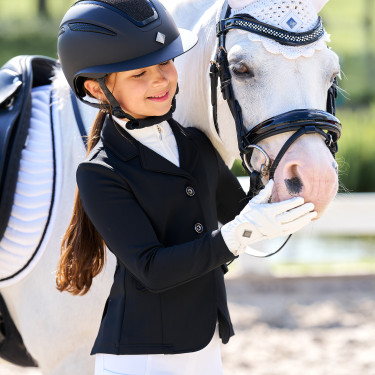 Giacca da concorso Imperial Riding Basic kids Nero