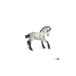 Figurina Puledro Appaloosa nero Papo