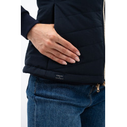 Gilet senza maniche Harcour x Versailles Leonie Marina Blu marino