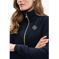 Gilet senza maniche Harcour x Versailles Leonie Marina Blu marino