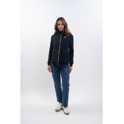 Gilet senza maniche Harcour x Versailles Leonie Marina Blu marino