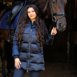 Giacca Puffer Imperial Riding Bodie donna Marina Blu marino