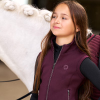 Gilet senza maniche Imperial Riding Cybil kids Fico Viola Gilet senza maniche Imperial Riding Cybil kids Fico Viola