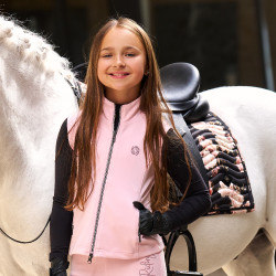 Gilet senza maniche Imperial Riding Cybil kids Zucchero filato Rosa