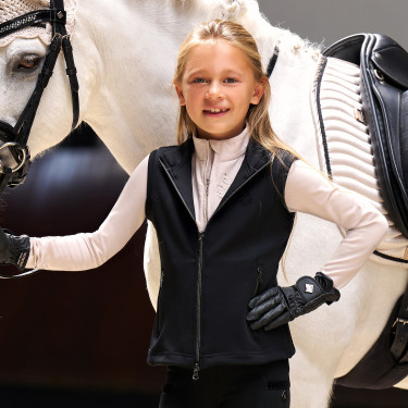 Gilet senza maniche Imperial Riding Cybil kids Nero