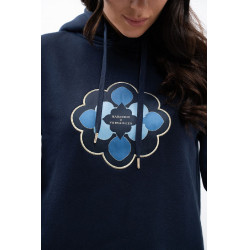 Felpa Harcour x Versailles Philipa Marina Blu marino