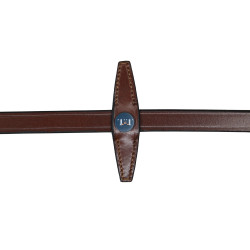 Redini in gomma T de T con fermagli Tabacco Marrone Redini in gomma T de T con fermagli Tabacco Marrone