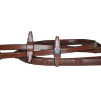 Redini in gomma T de T con fermagli Havana scuro Marrone