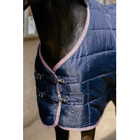 Coperta Equithème Aztec Marina Blu marino Coperta Equithème Aztec Marina Blu marino