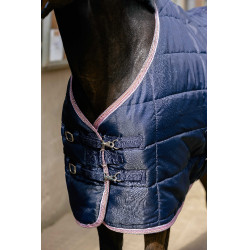 Coperta Equithème Aztec Marina Blu marino