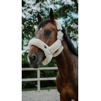 Capezza Je t'aime Equithème Snuggy Ecrù Bianco Capezza Je t'aime Equithème Snuggy Ecrù Bianco