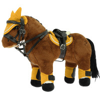 Mini-sella + sottopancia Pony Academy Nero