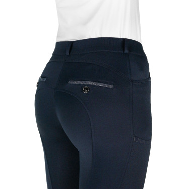 Pantaloni Equithème Capucine donna Marina Blu marino