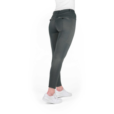 Pantaloni Equithème Capucine donna Grigio