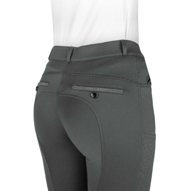 Pantaloni Equithème Capucine donna Grigio