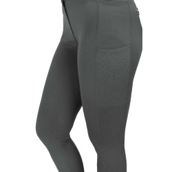 Pantaloni Equithème Capucine donna Grigio