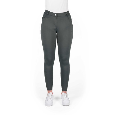Pantaloni Equithème Capucine donna Grigio