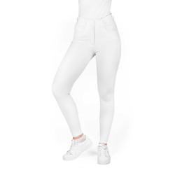 Pantaloni Equithème Mila da donna Bianco Pantaloni Equithème Mila da donna Bianco