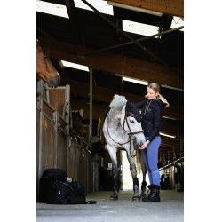 Pochette Je t'aime Equithème + Portamonete Nero Pochette Je t'aime Equithème + Portamonete Nero