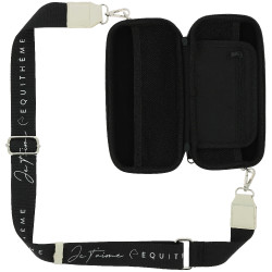 Pochette Je t'aime Equithème + Portamonete Nero Pochette Je t'aime Equithème + Portamonete Nero