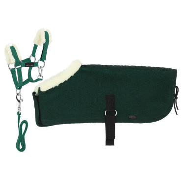Set mini cavezza+copertina Pony Academy Verde scuro
