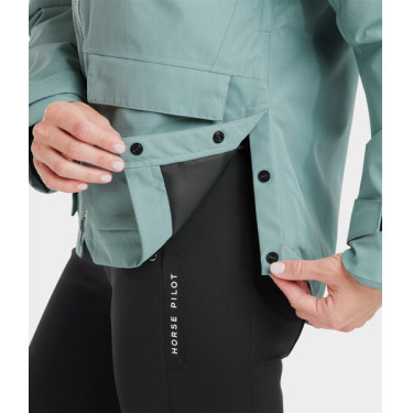 Giacca Essential Horse Pilot donna Verde salvia
