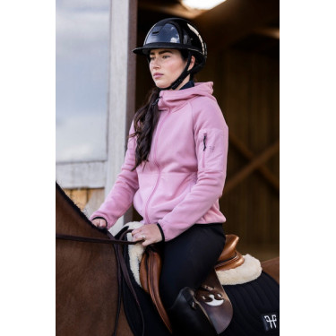 Giacca in pile Pampa Horse Pilot donna Rosa baby