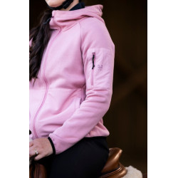 Giacca in pile Pampa Horse Pilot donna Rosa baby