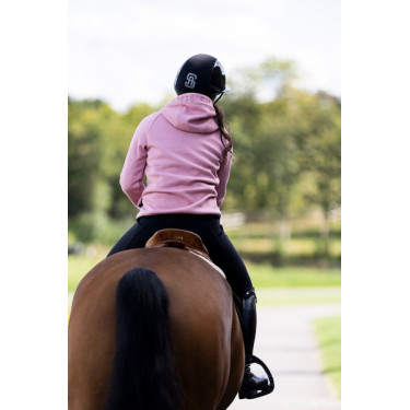 Giacca in pile Pampa Horse Pilot donna Rosa baby