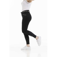 Pantaloni Equithème Claudine con fondello in silicone Nero Pantaloni Equithème Claudine con fondello in silicone Nero