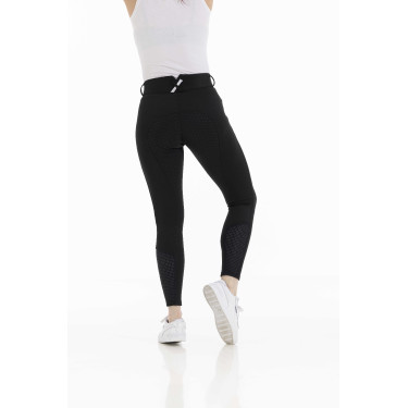 Pantaloni Equithème Claudine con fondello in silicone Nero Pantaloni Equithème Claudine con fondello in silicone Nero
