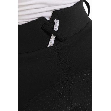 Pantaloni Equithème Claudine con fondello in silicone Nero Pantaloni Equithème Claudine con fondello in silicone Nero