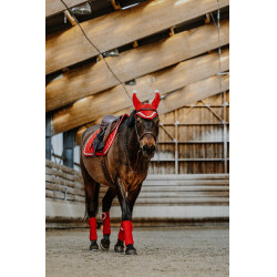 Sottosella Equithème Xmas Rosso Sottosella Equithème Xmas Rosso