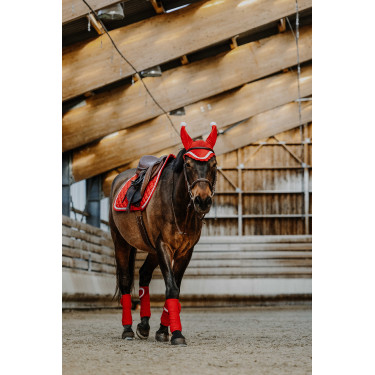 Sottosella Equithème Xmas Rosso Sottosella Equithème Xmas Rosso