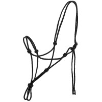 Capezza etologica Norton in nylon Nero