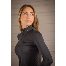 Polo Pénélope Techpy Nero Polo Pénélope Techpy Nero